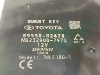 Pezzo di ricambio per auto di seconda mano modulo elettronico per toyota corolla (e21) hybrid active riferimenti oem iam 8999002470  