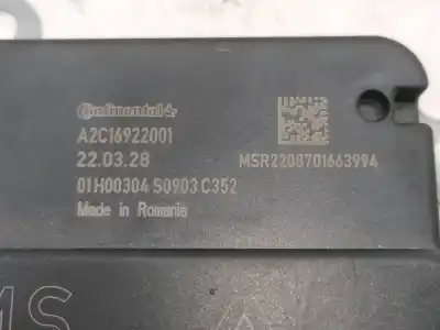 Second-hand car spare part airbag control unit for renault express confort oem iam references 985109033r  a2c16922001