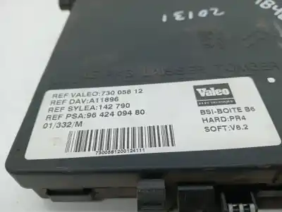 Second-hand car spare part fuse box unit for citroen xsara picasso 2.0 hdi cat (rhy / dw10td) oem iam references 9642409480  