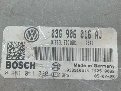 Автозапчасти б/у блок управления двигателем за seat leon (1p1) stylance / style ссылки oem iam 03g906016aj   Автозапчасти б/у блок управления двигателем за seat leon (1p1) stylance / style ссылки oem iam 03g906016aj