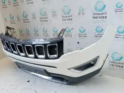 Peça sobressalente para automóvel em segunda mão para choques dianteiro por jeep compass ii limited 4x4 referências oem iam   