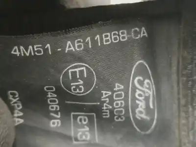 Peça sobressalente para automóvel em segunda mão cinto de segurança traseiro esquerdo por ford kuga (cbv) titanium referências oem iam 4m51a611b68ca  