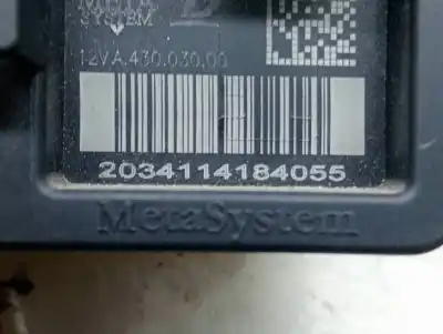 Автозапчастина б/у стійкість на нагревання для peugeot rifter style standard посилання на oem iam 2034114184055  