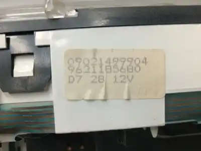 Peça sobressalente para automóvel em segunda mão quadrante por citroen berlingo 1.9 diesel referências oem iam 9621185680  09021499904