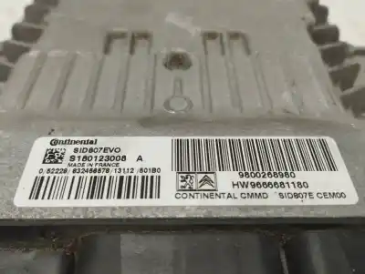 Second-hand car spare part ecu engine control for citroen c4 lim. exclusive oem iam references 9800268980  