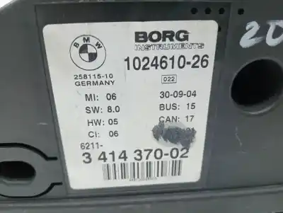 Second-hand car spare part dashboard for bmw x3 (e83) 3.0i oem iam references 341437002  