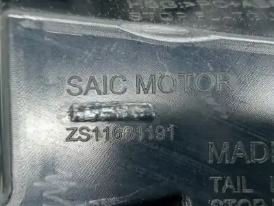 Second-hand car spare part left tailgate light for mg zs comfort oem iam references a30005l0100 10571681 ac23040201401