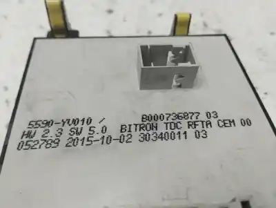 Second-hand car spare part climate control for citroen c1 feel oem iam references 5590yv010  