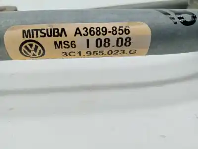 Pezzo di ricambio per auto di seconda mano tiranti e motorino del tergicristallo anteriore per volkswagen passat variant (3c5) highline riferimenti oem iam 3c1955419b  