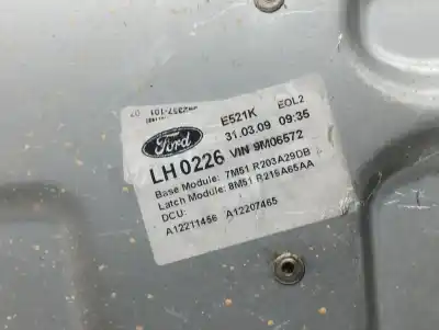 Second-hand car spare part driver left window regulator for ford kuga (cbv) titanium oem iam references 7m51r203a29db  