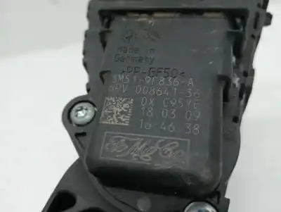 Peça sobressalente para automóvel em segunda mão pedal acelerador por ford kuga (cbv) titanium referências oem iam 3m519f836ah  