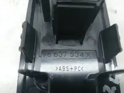Peça sobressalente para automóvel em segunda mão botão / interruptor elevador vidro dianteiro direito por citroen c3 1.4 hdi exclusive referências oem iam 96637534xt  