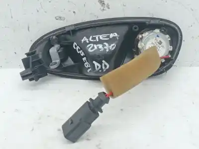Peça sobressalente para automóvel em segunda mão puxador interior dianteiro direito por seat altea (5p1) reference referências oem iam 5p0837114  186004571
