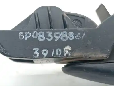 Peça sobressalente para automóvel em segunda mão puxador exterior traseiro direito por seat altea (5p1) reference referências oem iam 5p0839886a  