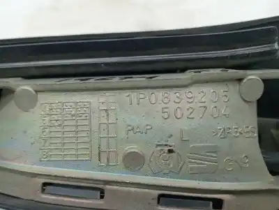 Автозапчастина б/у завнішня ручка задня ліва для seat leon (1p1) reference посилання на oem iam 1p0839205  502704 Автозапчастина б/у завнішня ручка задня ліва для seat leon (1p1) reference посилання на oem iam 1p0839205  502704