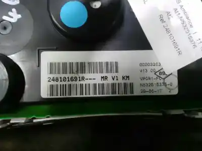 Автозапчастина б/у панель інструментів для dacia dokker express ambiance посилання на oem iam 248101691r  ns32515376