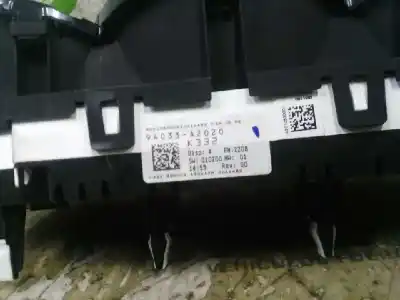 Pezzo di ricambio per auto di seconda mano pannello degli strumenti per kia cee´d 1.6 crdi cat riferimenti oem iam 94033a2020  