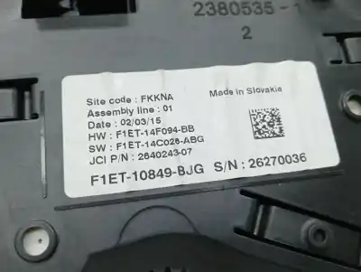 Peça sobressalente para automóvel em segunda mão quadrante por ford focus lim. titanium referências oem iam f1et10849bjg  