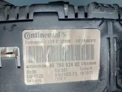 Peça sobressalente para automóvel em segunda mão quadrante por citroen c4 lim. 1.4 16v 95 cv / 70 kw referências oem iam 9676962480  