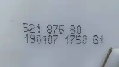 Second-hand car spare part left front door lock for citroen c2 vtr oem iam references 52187680  