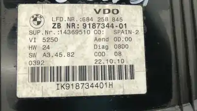 Peça sobressalente para automóvel em segunda mão quadrante por bmw 3 (e90) 320 d referências oem iam 684258845 918734401 a2c53387884
