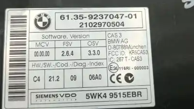 Peça sobressalente para automóvel em segunda mão módulo eletrônico por bmw 3 (e90) 320 d referências oem iam 6135923704701 2102970504 5wk49515ebr