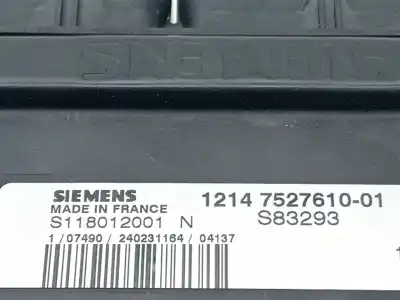 Peça sobressalente para automóvel em segunda mão centralina de motor uce por mini mini (r50,r53) one referências oem iam 7542730  