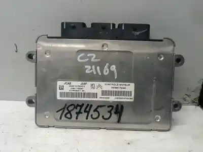 Second-hand car spare part Ecu Engine Control for CITROEN C2 Furio OEM IAM references SW9661700480  