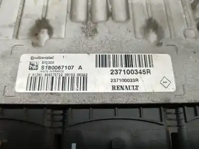 Second-hand car spare part ecu engine control for renault scenic iii dynamique oem iam references 237100345r  