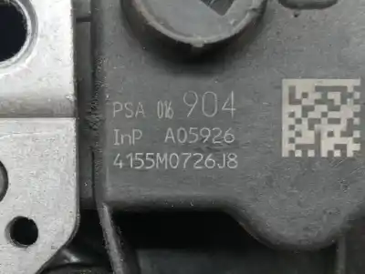 Peça sobressalente para automóvel em segunda mão fechadura da porta traseira esquerda por citroen c4 cactus business referências oem iam a05926  