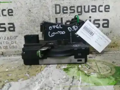 Second-hand car spare part Front Right Door Lock for OPEL COMBO Familiar OEM IAM references 13154792  