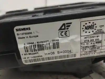 Second-hand car spare part fuse box unit for ford galaxy (vy) ghia oem iam references 7m3962258r  