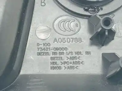 Автозапчастина б/у внутрішня задня права ручка для ssangyong kyron 200 xdi limited посилання на oem iam 7342109000  a050788