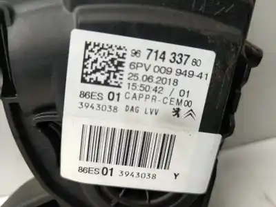 Pezzo di ricambio per auto di seconda mano pedale dell acceleratore per citroen c3 elle riferimenti oem iam 9671433780  