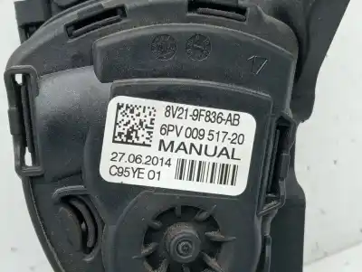 Second-hand car spare part accelerator pedal for ford transit courier ambiente oem iam references 8v219f836ab  