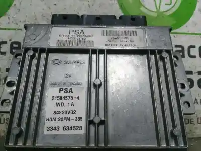 Second-hand car spare part ecu engine control for citroen c2 (jm_) 1.4 oem iam references 9642222380  