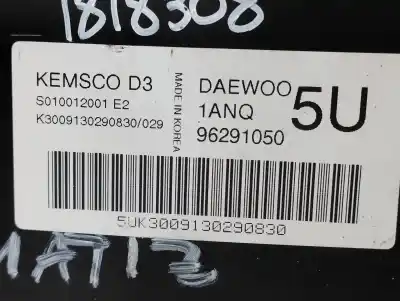 Peça sobressalente para automóvel em segunda mão centralina de motor uce por daewoo matiz 0.8 cat referências oem iam s010012001e2 96291050 