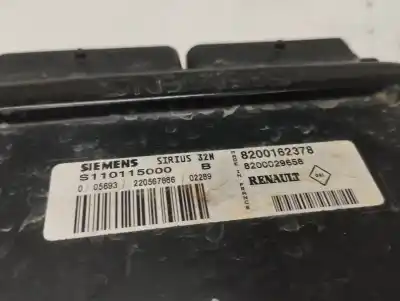 Pezzo di ricambio per auto di seconda mano centralina motore per renault clio ii fase ii (b/cb0) authentique riferimenti oem iam s110115000b  