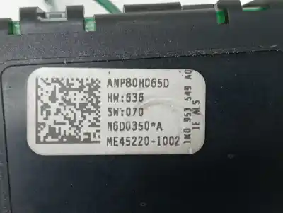 Автозапчасти б/у электронный модуль за seat leon (1p1) reference ссылки oem iam anp80h065d  