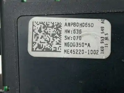 Автозапчасти б/у электронный модуль за seat leon (1p1) reference ссылки oem iam anp80h065d  