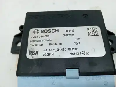 Second-hand car spare part electronic module for citroen c4 lim. exclusive oem iam references 9665264980  