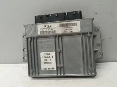 Peça sobressalente para automóvel em segunda mão centralina de motor uce por peugeot 407 sr confort referências oem iam 9654131380