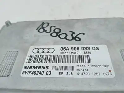 Peça sobressalente para automóvel em segunda mão centralina de motor uce por audi a3 (8p) 1.6 102 cv / 75 kw referências oem iam 06a906033ds  