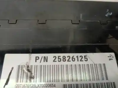 Second-hand car spare part electronic module for opel antara energy 4x2 oem iam references 25826125  