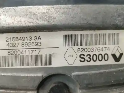 Second-hand car spare part ecu engine control for renault modus dynamique oem iam references 8200376474  