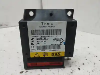 Second-hand car spare part Airbag Control Unit for CITROEN C3 1.4 HDi Exclusive OEM IAM references 9647794180  