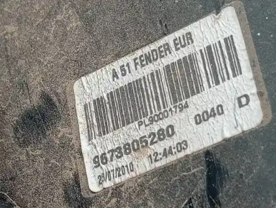 Peça sobressalente para automóvel em segunda mão farolim traseiro direito por citroen c3 1.4 hdi exclusive referências oem iam 9673805280  