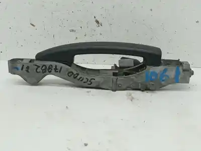 Автозапчастина б/у ліва передня зовнішня ручка для fiat scudo combi (272) 1.6 jtdm cat посилання на oem iam 9680656680  