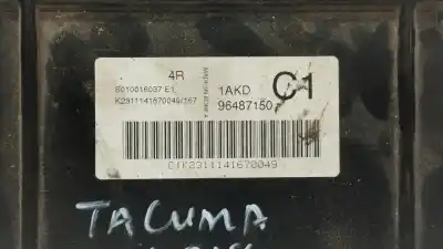 Second-hand car spare part ecu engine control for daewoo tacuma sx oem iam references 96487150  