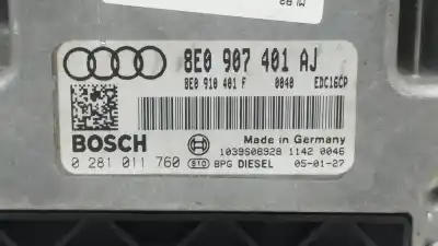 Автозапчасти б/у блок управления двигателем за audi a4 avant (8e) 3.0 v6 24v tdi ссылки oem iam 8e0907401aj  0281011760